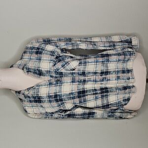 Bella Dahl plaid top